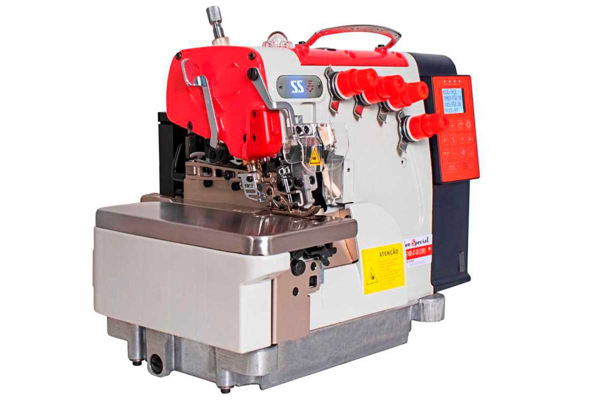 Maquina de costura Ponto Cadeia eletronica Sun Special SS74-ND-ST-QI - Imagem 4